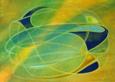 Schilderij getiteld "angel (27)" door Sabina Kiss, Origineel Kunstwerk, Acryl