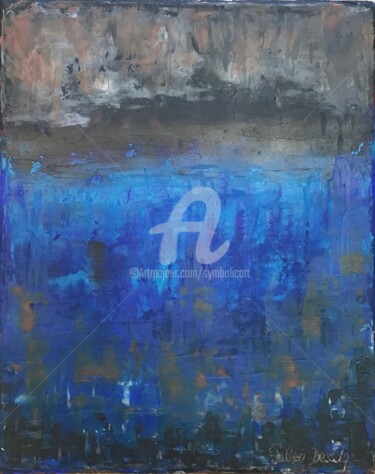 제목이 "Minimalandscape"인 미술작품 Fabien Dessoly (Symbolic Art BZH)로, 원작, 기름