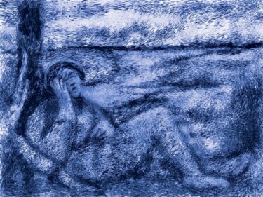 Digital Arts titled "sleep 2" by Simon Taylor, Original Artwork, Digital Painting