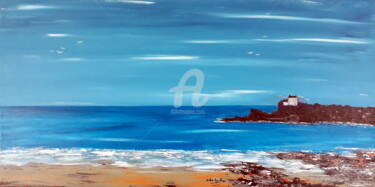 Peinture intitulée "Le Pouldu ( Clohars…" par Didier Duclos, Œuvre d'art originale, Acrylique