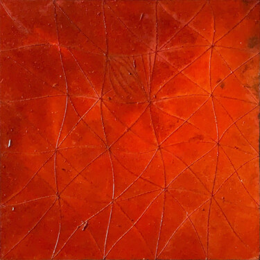 Peinture intitulée "Ecorce 1" par Mike Chanfreut (Mikee), Œuvre d'art originale, Pigments