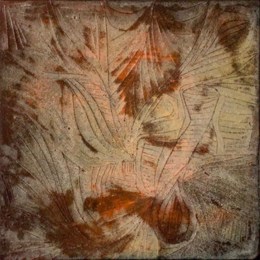 Peinture intitulée "Pleurs 1" par Mike Chanfreut (Mikee), Œuvre d'art originale, Pigments