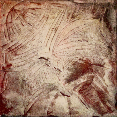 Peinture intitulée "Pleurs 4" par Mike Chanfreut (Mikee), Œuvre d'art originale, Pigments