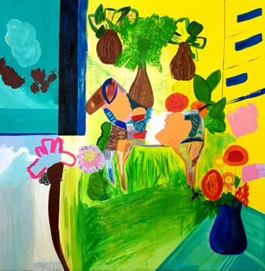 Peinture intitulée "Orion" par Dral Art, Œuvre d'art originale, Acrylique Monté sur Châssis en bois