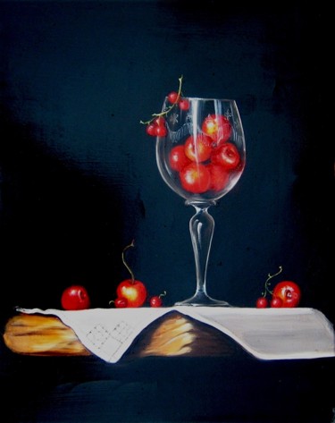 Verre aux cerises