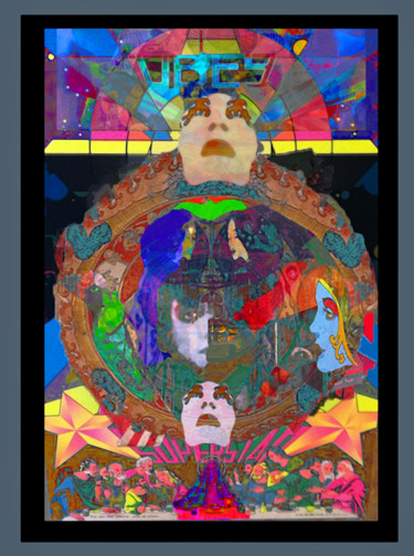 数字艺术 标题为“Grace of a Being Ap…” 由Devorah Rosen, 原创艺术品, 数字油画