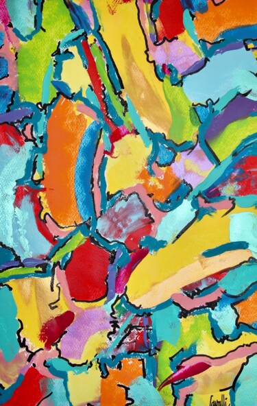 Dessin intitulée "20 051" par Pascal Cavalli, Œuvre d'art originale, Acrylique