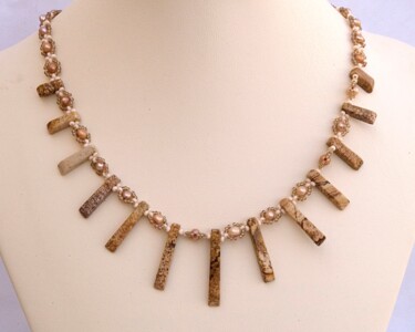 제목이 "Ethnic style jasper…"인 디자인 Irena Zelickman로, 원작, 보석류