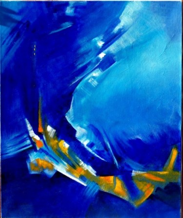 Peinture intitulée "c'est si bon la cou…" par Anne-Frédérique Ferret, Œuvre d'art originale