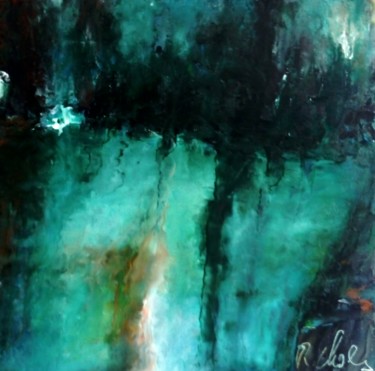 Peinture intitulée "Pastre 3." par Robert Charles, Œuvre d'art originale, Huile Monté sur Carton
