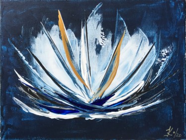 Peinture intitulée "Traverse" par Jana Kuzmi, Œuvre d'art originale, Acrylique