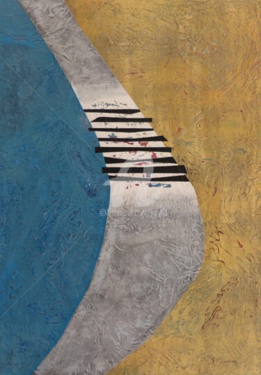Pintura intitulada "Bahia2" por Keyno, Obras de arte originais, Acrílico Montado em Armação em madeira