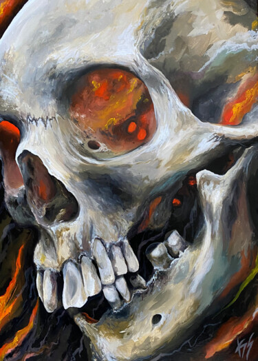 Peinture intitulée "Libération" par Brice Nermond, Œuvre d'art originale, Acrylique