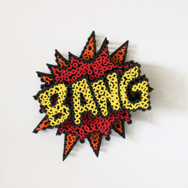 Scultura intitolato "Mini Bang" da Alessandro Padovan, Opera d'arte originale, Acrilico