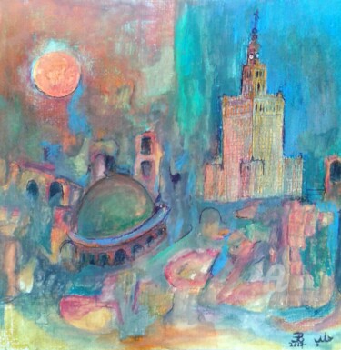 Painting titled "Gift" by Andrew Walaszek, Original Artwork, Watercolor