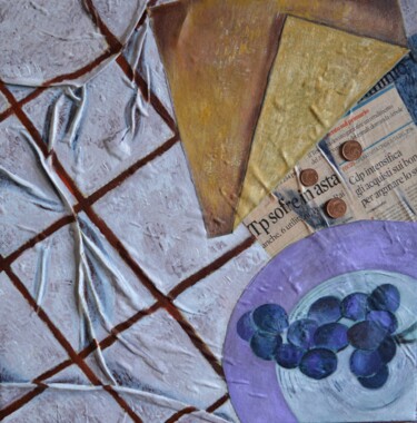 Il valore delle cose Collages titled "Il valore delle cose" by Giorgio Corso, Original Artwork, Acrylic