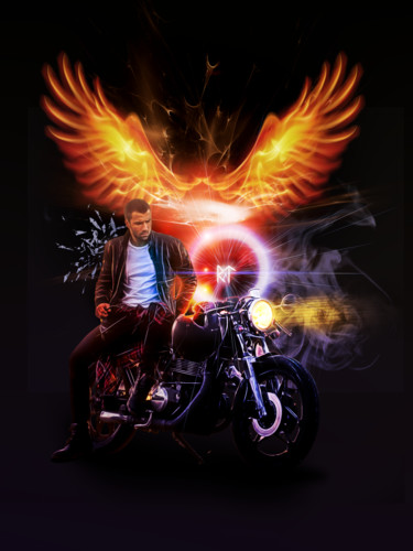 Digital Arts με τίτλο "Flesh of steel" από Archie, Αυθεντικά έργα τέχνης, 2D ψηφιακή εργασία