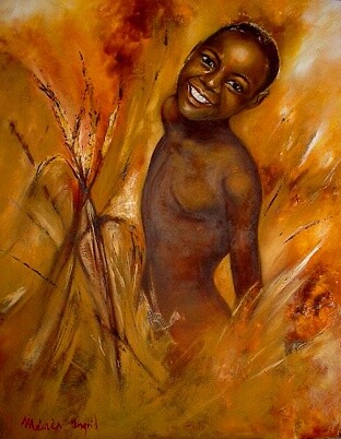 Peinture intitulée "ABONDANCE" par Gridiroise, Œuvre d'art originale