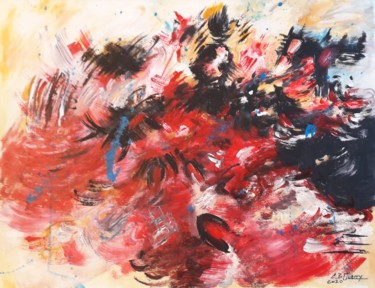 LAST DAY Peinture intitulée "LAST DAY" par Christiane Guerry, Œuvre d'art originale, Acrylique Monté sur Châssis en bois