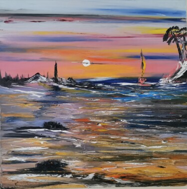 Peinture intitulée "Eternal beauty" par Pascal Jung, Œuvre d'art originale, Huile