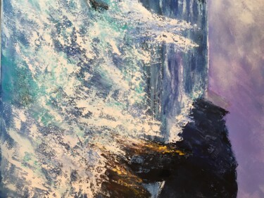 "Ressac" başlıklı Tablo Anne Vignau tarafından, Orijinal sanat, Akrilik