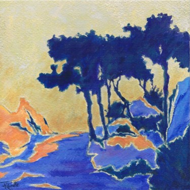 Sourire de Vie Peinture intitulée "Sourire de Vie" par Frédérique Rouquette, Œuvre d'art originale, Acrylique Monté sur Panneau de bois
