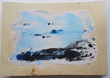 Peinture intitulée "Carnet de digue" par Maty, Œuvre d'art originale, Acrylique