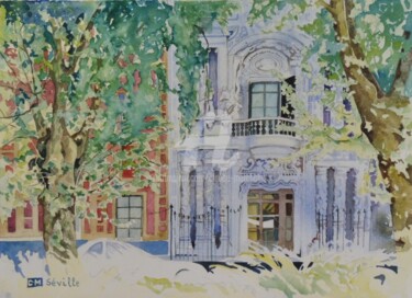 L'entrée du musée de Sévile