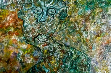 Mehdi Peinture intitulée "Mehdi" par Florence Albert, Œuvre d'art originale, Huile