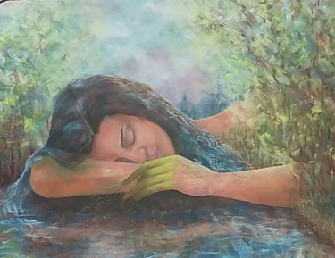 Peinture intitulée "Harmonie" par Mireille Désir Valéry, Œuvre d'art originale, Pastel