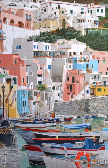 Pintura titulada "Urbanscape VII" por Carlos María Ferreira Soto, Obra de arte original, Acrílico