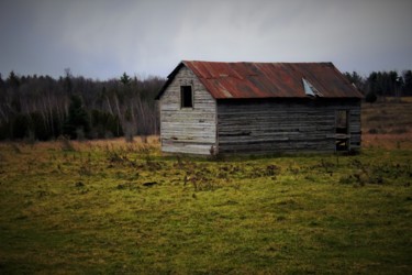 Photography titled "The Old Sheep Shed" by Nathan Bickel, Original Artwork, Digital Photography