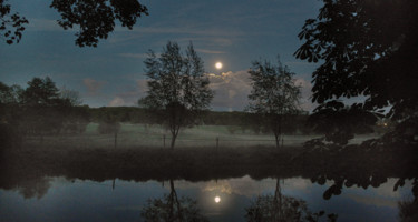 Nuit profonde Photographie intitulée "Nuit profonde" par Michel Guillaumeau, Œuvre d'art originale, Photographie numérique