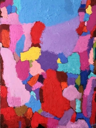 Stitched Souls Peinture intitulée "Stitched Souls" par Julia Tokar (Jt), Œuvre d'art originale, Acrylique