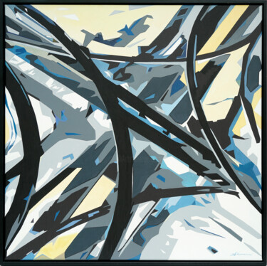 绘画 标题为“Immer und überall,…” 由Uwe Fehrmann, 原创艺术品, 丙烯