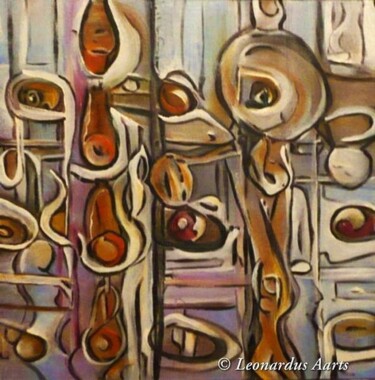 Malerei mit dem Titel "Redemption 222" von Leonardus Aarts, Original-Kunstwerk, Acryl