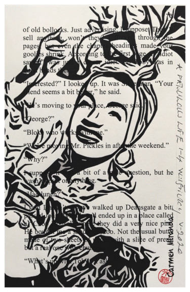 A Fabulous Life, Page 73: The Brazilian Bombshell Printmaking titled "A Fabulous Life, Pa…" by Wilf Tilley, Original Artwork, Digital Print