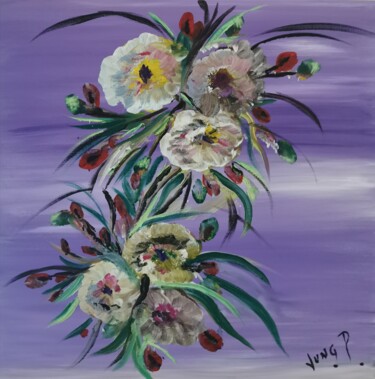 Peinture intitulée "Maria" par Pascal Jung, Œuvre d'art originale, Huile