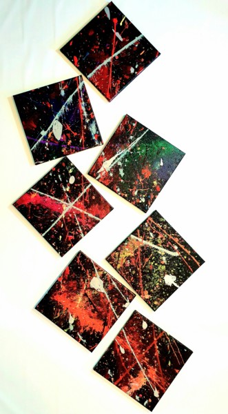 Painting titled "PECCATI...CAPITALI" by David Phoenix, Original Artwork, Acrylic