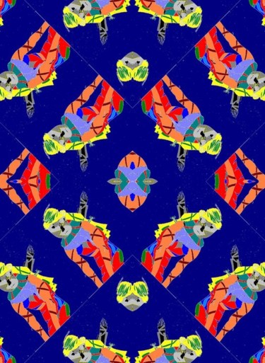 Arts numériques intitulée "Amazonne III" par Laurent Lambot, Œuvre d'art originale, Peinture numérique