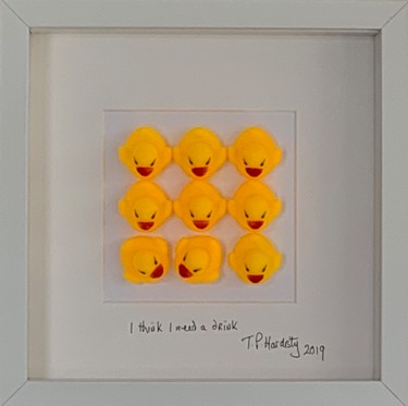 Malarstwo zatytułowany „I think I need a dr…” autorstwa Tp Hardisty, Oryginalna praca, Kolaże