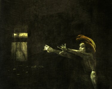Arts numériques intitulée "THE DOOR........" par Philippe Berthier, Œuvre d'art originale, Photo montage