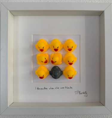 Malarstwo zatytułowany „I remember when she…” autorstwa Tp Hardisty, Oryginalna praca, Kolaże