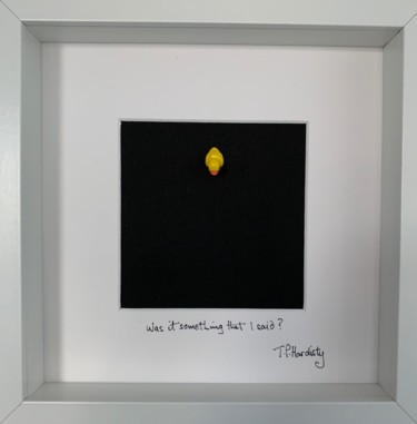 Malarstwo zatytułowany „Was it something th…” autorstwa Tp Hardisty, Oryginalna praca, Kolaże