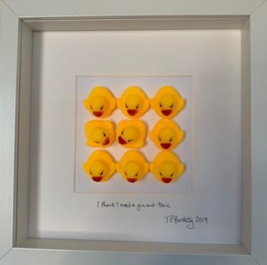 Malarstwo zatytułowany „I think I need a gi…” autorstwa Tp Hardisty, Oryginalna praca, Kolaże