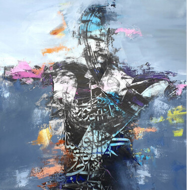 Peinture intitulée "Sans titre 2" par Abdelkader Kamal, Œuvre d'art originale, Acrylique