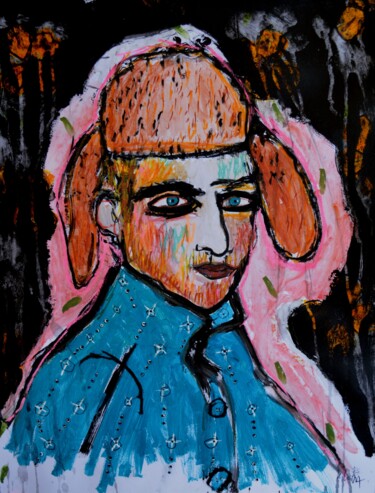 Peinture intitulée "LA CHAPKA" par Pascal Briba, Œuvre d'art originale, Acrylique