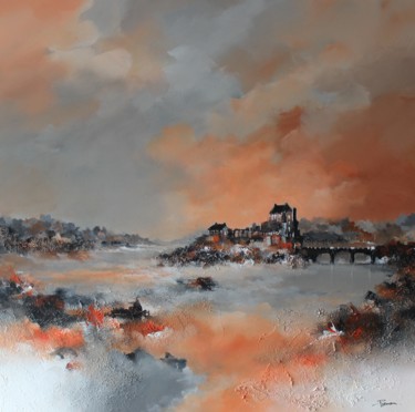 Peinture intitulée "Eilean Donan" par Cyril Pienon, Œuvre d'art originale, Acrylique