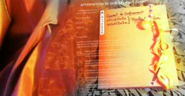 Photography titled "#Carnet de Confinem…" by Karine Garelli (Reds Robin), Original Artwork, Digital Photography