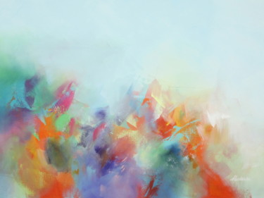 The Beautiful Sound Of Laughter Peinture intitulée "The Beautiful Sound…" par Jessica Hendrickx, Œuvre d'art originale, Acrylique